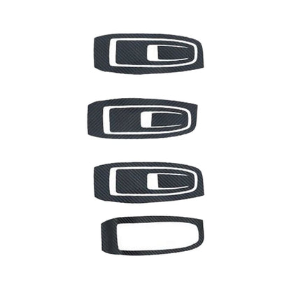 4 x Window Lift Switch Panel Cover Trim for Subaru Outback (2020-2022)