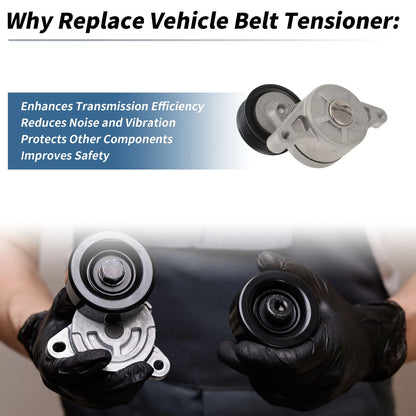 Belt Tensioner for Mazda 2 (2007-2015) Metal 1 Pc