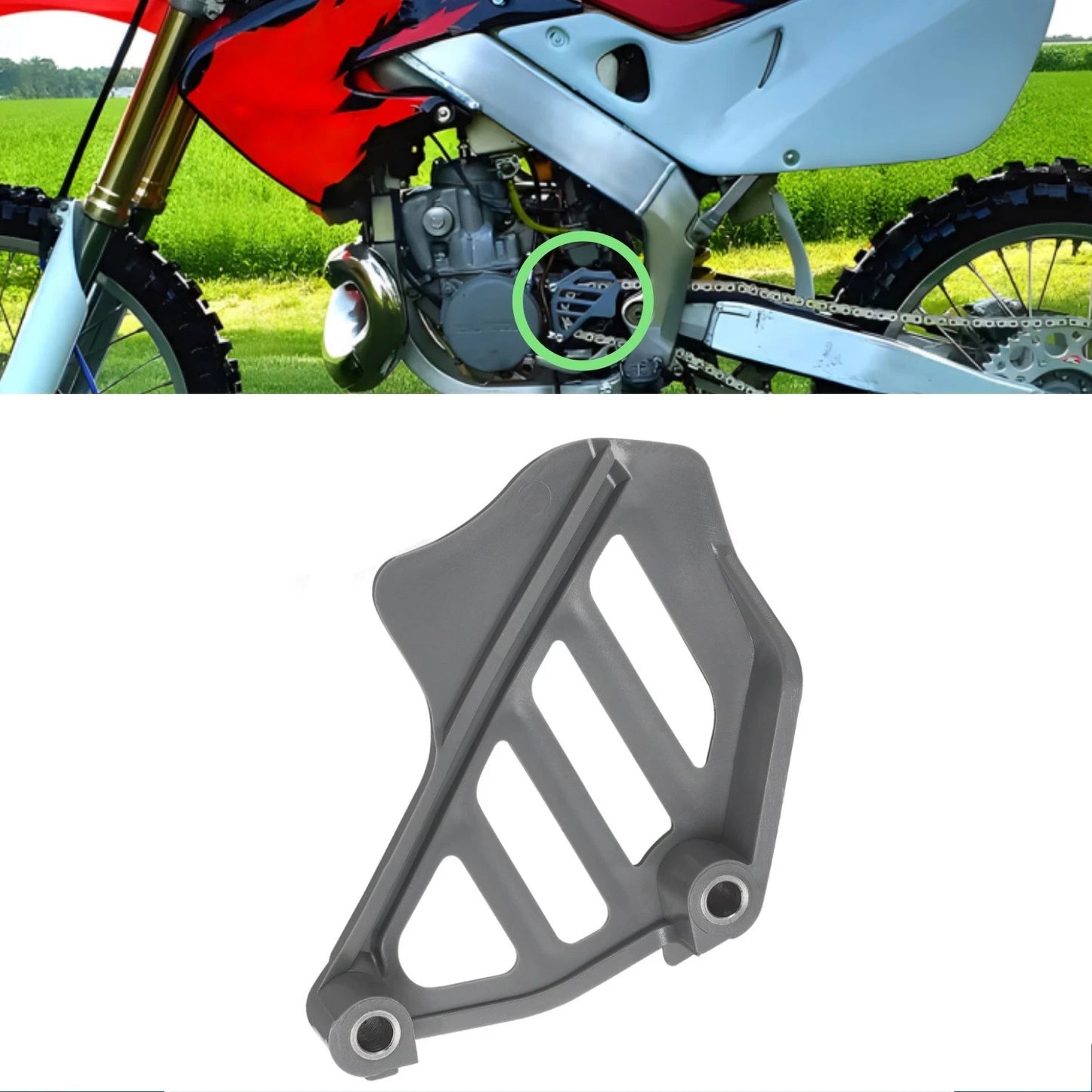 New Front Sprocket Cover Guard for Honda CR125R 1998-2007