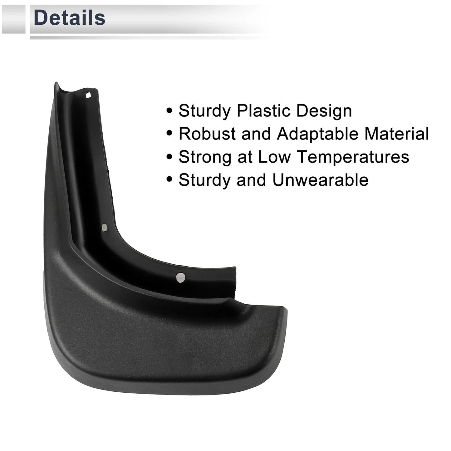 Mud Flaps Splash Guards 1 x Set for Volvo XC60 (2010-2014)