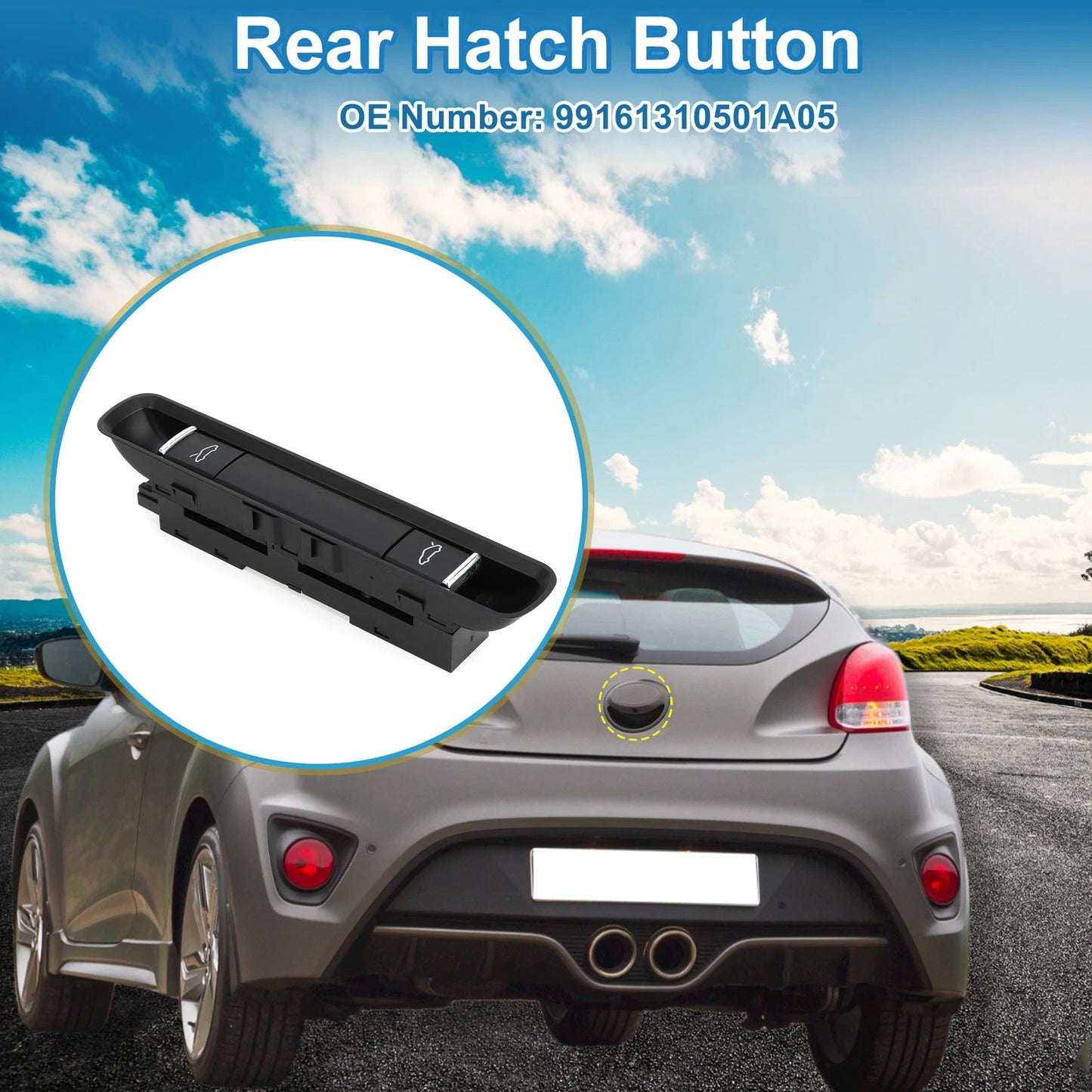 Trunk Release Switch for Porsche 718 Boxster (2017-2018)