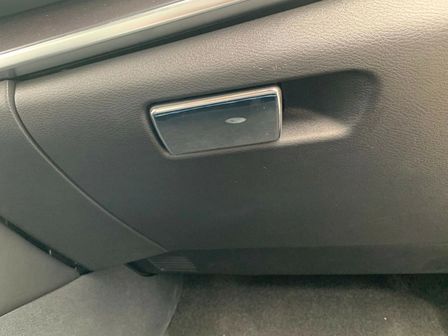 Front Storage Box Door Handle Glossy Cover Trim for Nissan Rogue (2021-2023)