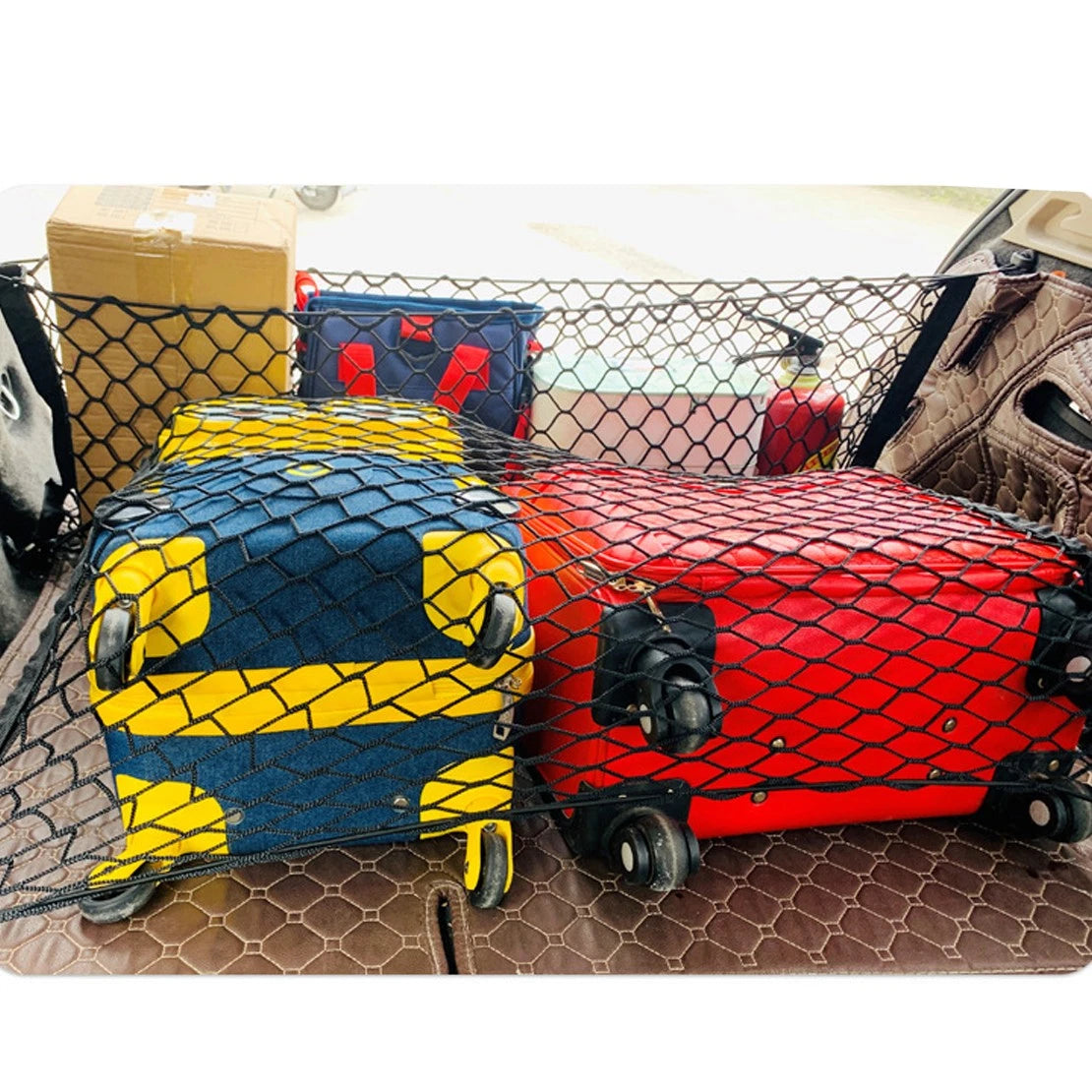 Envelope Style Trunk Cargo Net Storage Organizer for Car Truck SUV