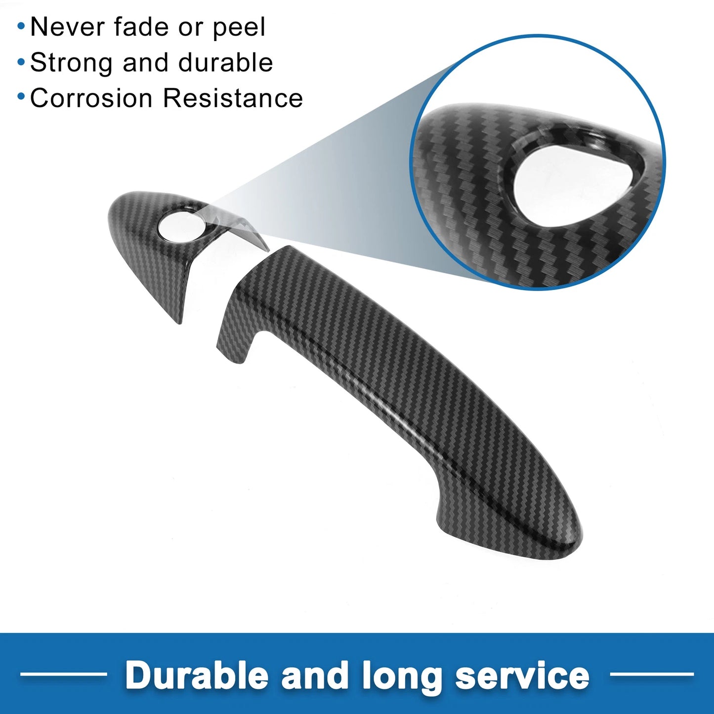 Door Handle Cover Trim for Ford Fiesta (2009-2012) - ABS