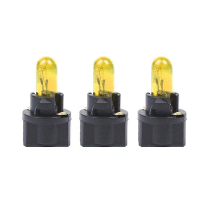 10 x T5 Yellow Dash Light Bulbs for 74-18 37 70 2721