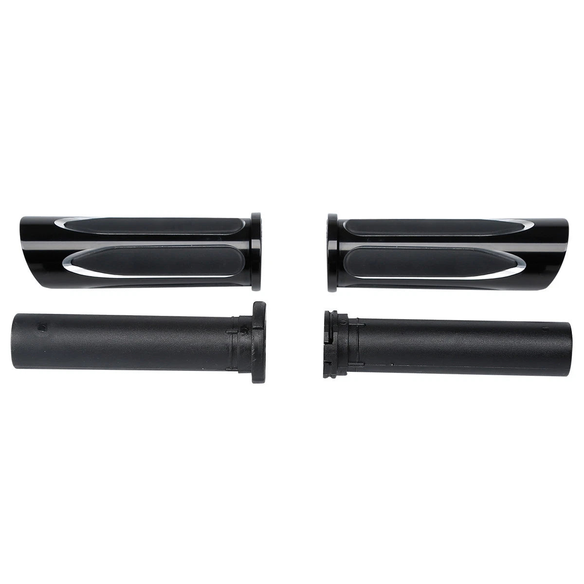 1" 25mm Handlebar Hand Grips for Harley Touring Dyna Choppers Honda Suzuki