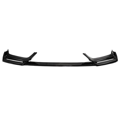 Gloss Black LED Front Bumper Lip for 17-21 Honda Civic Si & Hatchback
