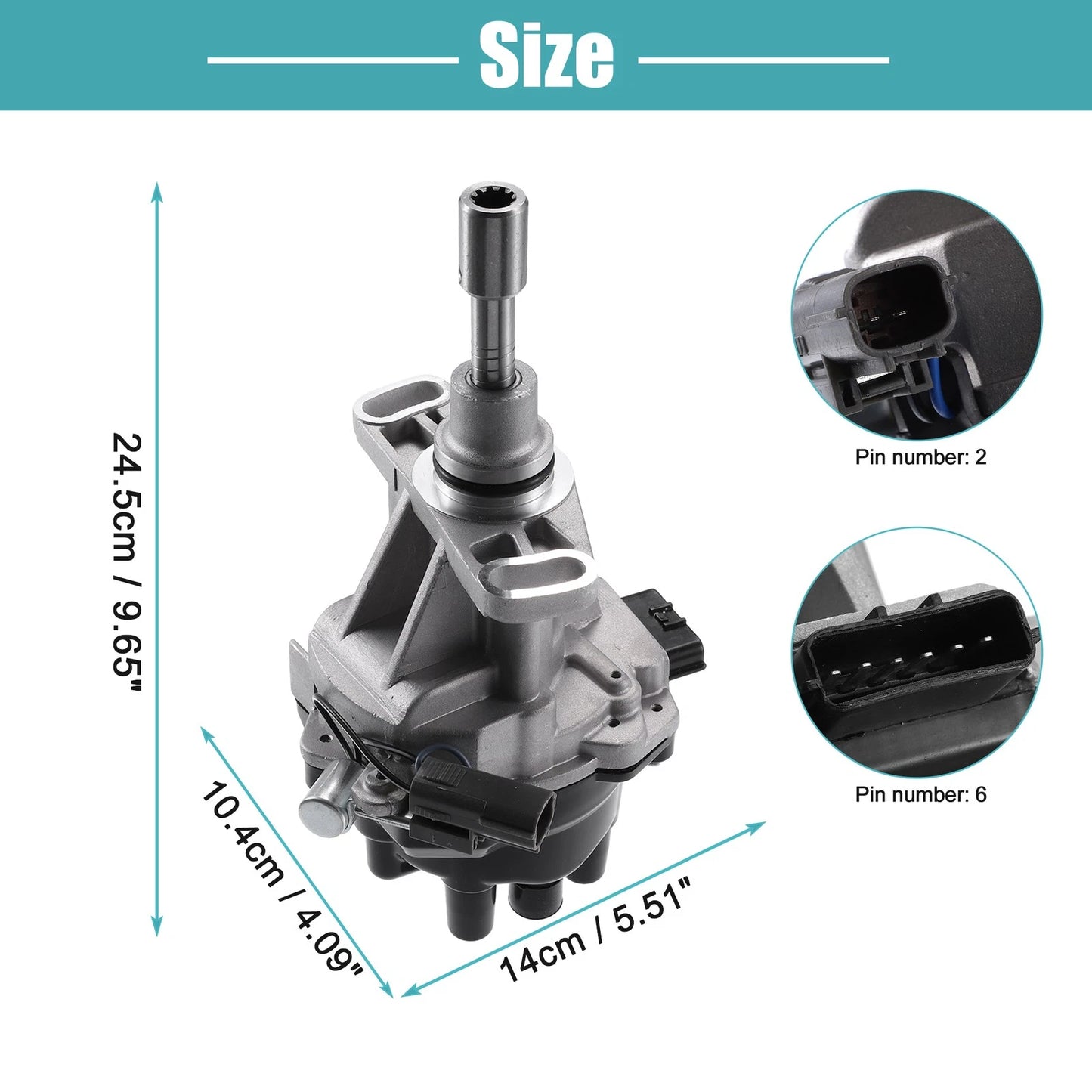 Ignition Distributor for Nissan D21 Hardbody Pickup (1996-1997)