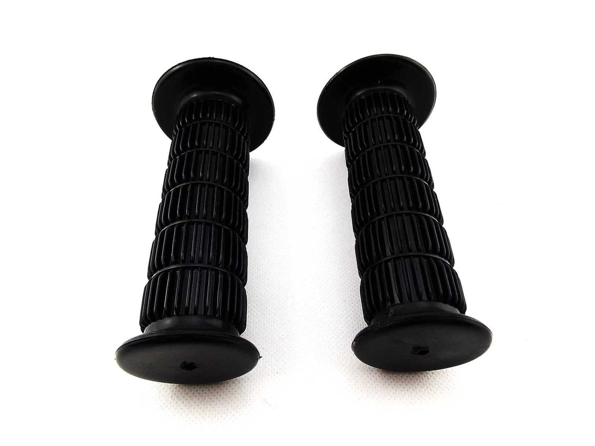 Black Hand Grip Set for Suzuki GT750 (1972-1977) - Left & Right Pair