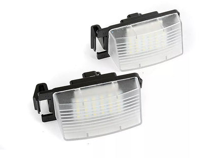 LED License Plate Lights for Nissan Versa, GT-R, Cube, 350Z, G35, G37 (2007-2023)