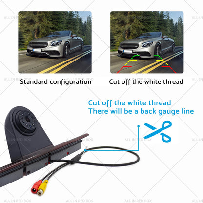 7'' Monitor Brake Light Backup Camera for Sprinter/VW Crafter (2007-2019)