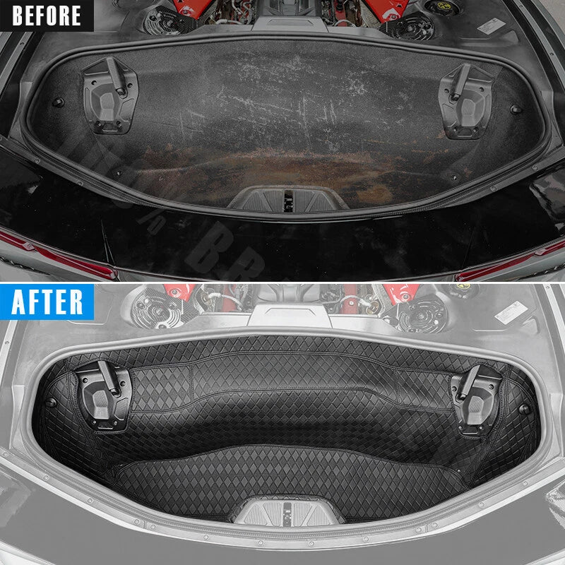 Rear Cargo Floor Tray Liner for Chevrolet Corvette C8 (2020+)