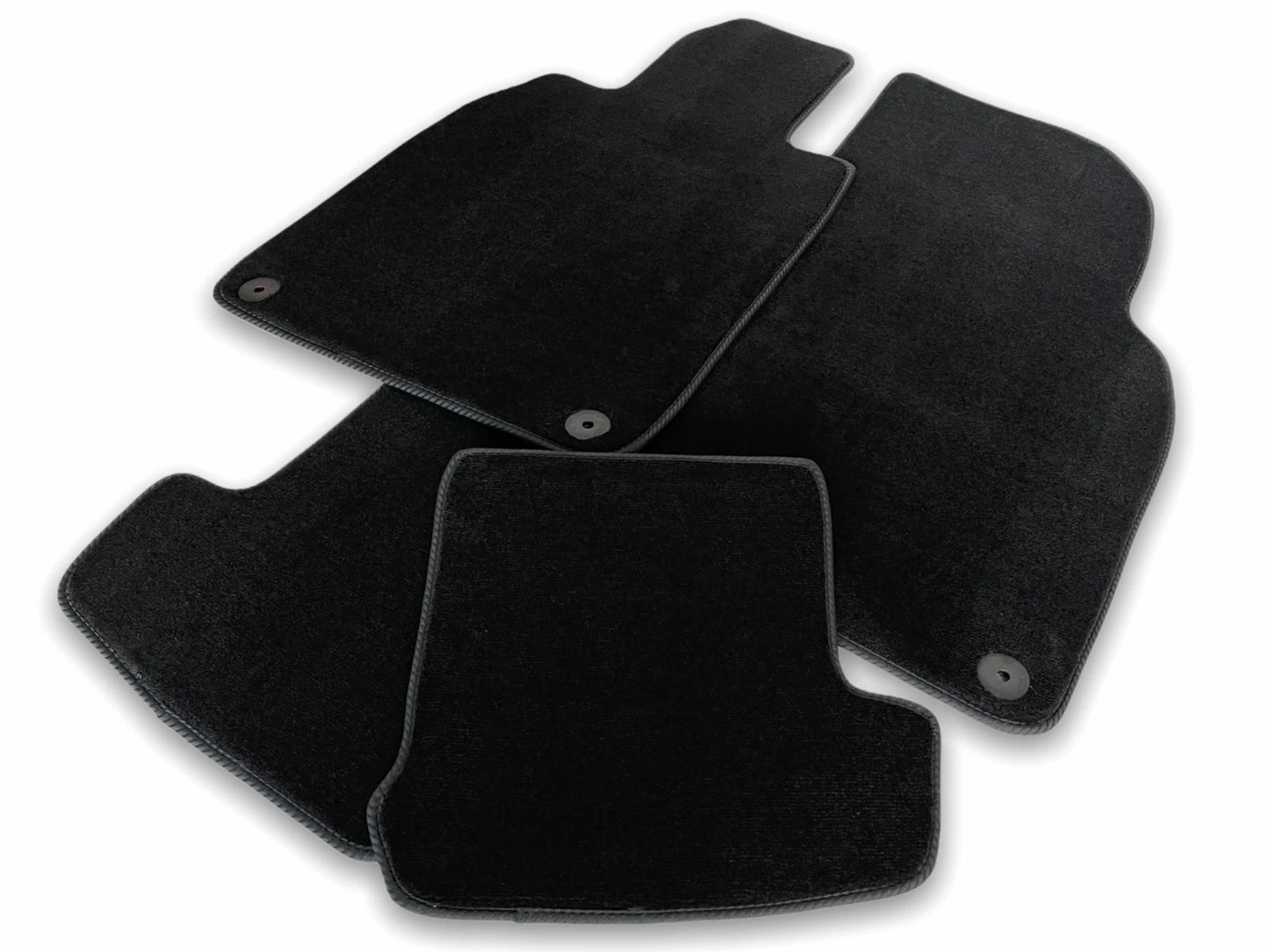 Luxury Carpet Floor Mats for Audi A4 B7 2-Door Convertible (2006-2009)