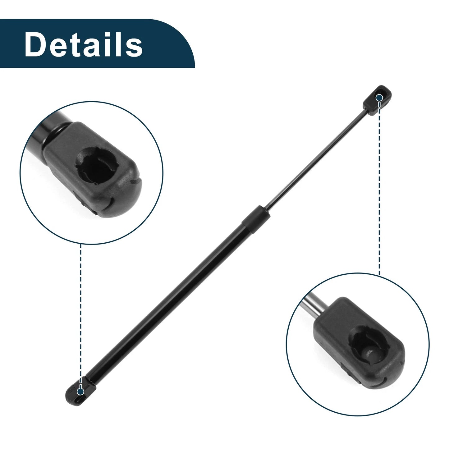 Rear Window Lift Supports for Jeep Commander (2006-2010)