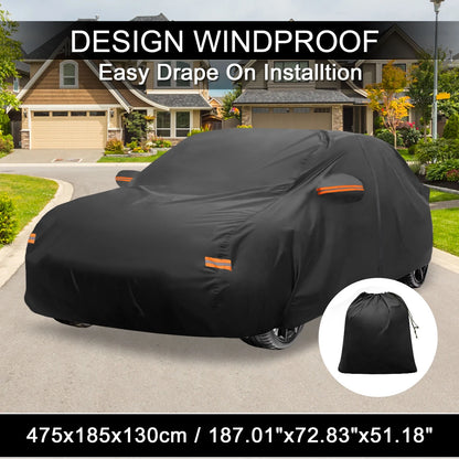 Waterproof Aluminum Film Car Cover for Subaru WRX Sedan (2015-2023)