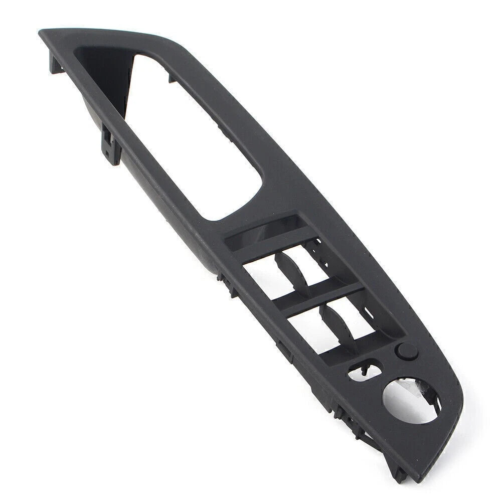Inner Door Handle Trim Cover for BMW X5 X6 E70 RHD Matte Black (2007-2013)
