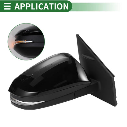 Right Side Door Mirror Replacement for Toyota RAV4 (2019-2023)