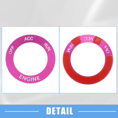 Engine Start Button Sticker for Dodge Charger Challenger (2015-2023)