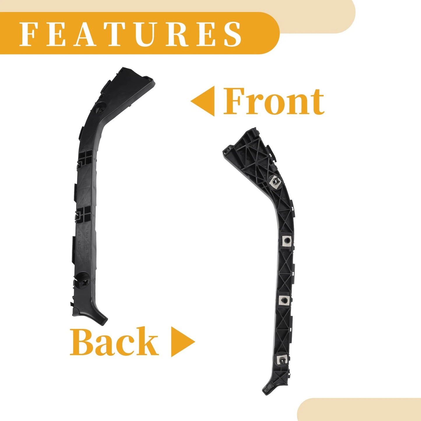 RH Rear Bumper Support Bracket for Toyota Prius (2004-2009) 1 Pc