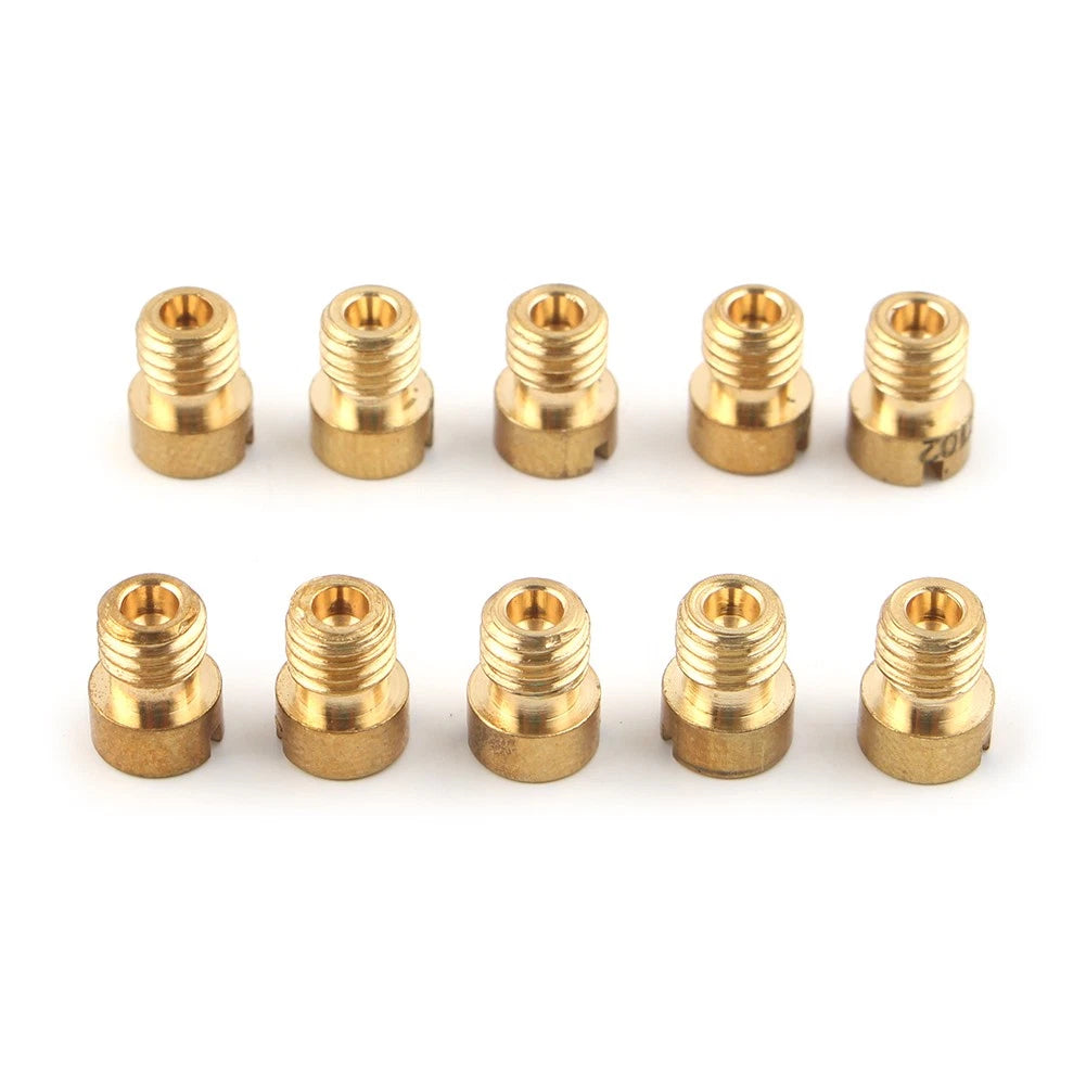 10 x Main Jets for PWK Keihin OKO CVK NSR KSR (90-112)