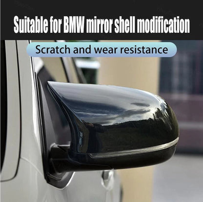 Glossy Black M-Style Side Mirror Cover Caps for 2015-2018 BMW X5 X6