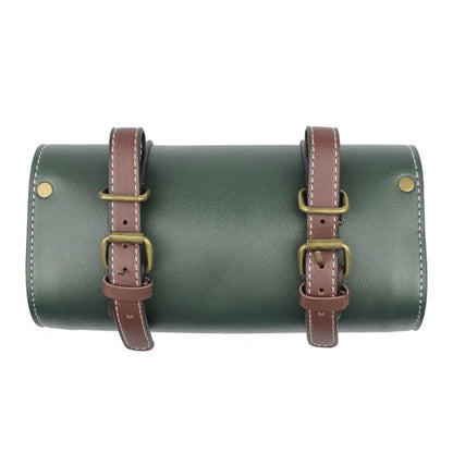 Universal Motorcycle Front Fork Tool Bag Pouch Saddle Bag - Green
