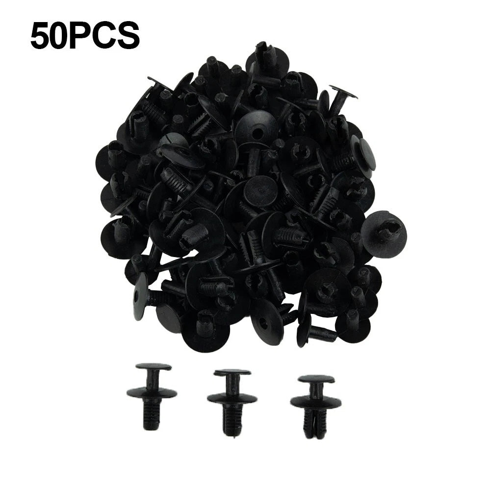Rivet Clips 50 x Plastic Auto Rivet Clips for Car Fender