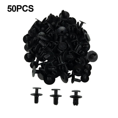 Rivet Clips 50 x Plastic Auto Rivet Clips for Car Fender