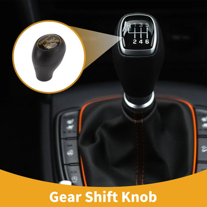 5 Speed Manual Gear Shift Knob for Peugeot 205 (1983-1998) Black Yellow