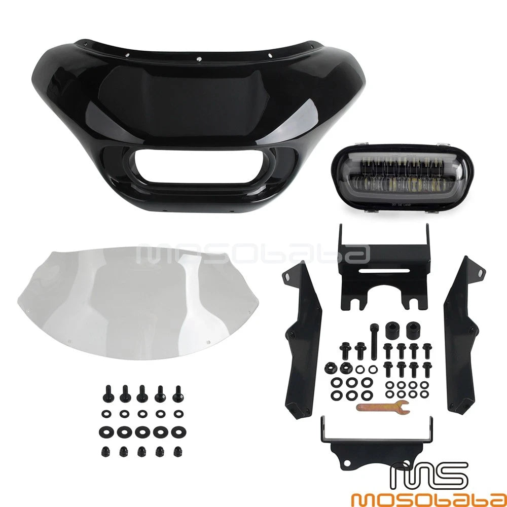 LED Headlamp Fairing Mounts for Softail Low Rider S 114 117 (2020-2023)