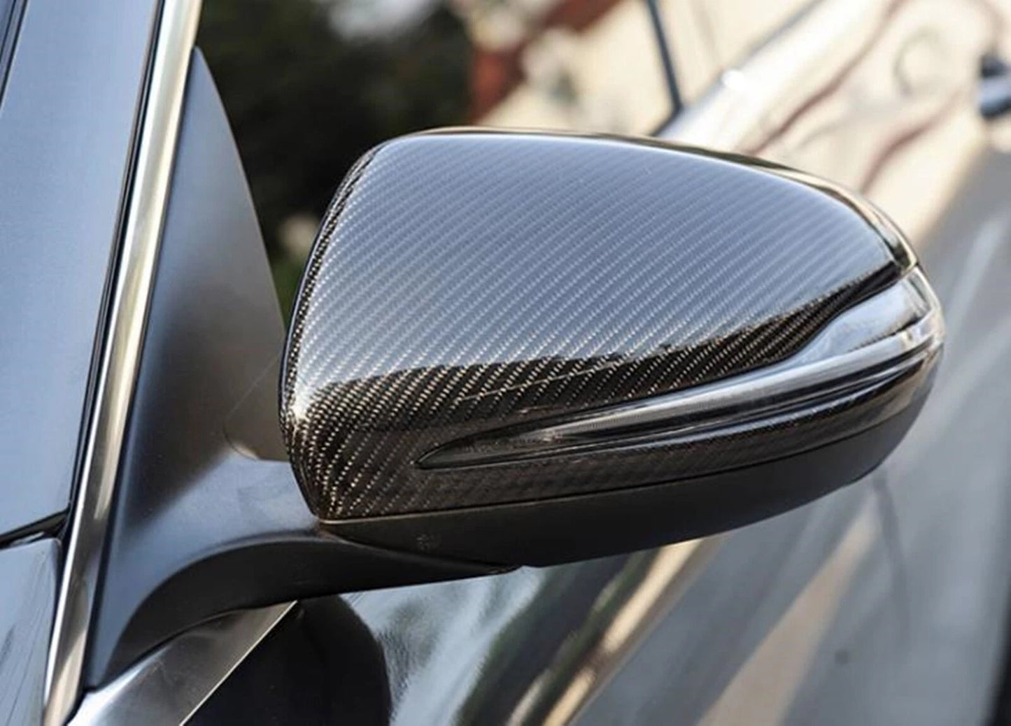 Rear Mirror Covers for Mercedes Benz C E S W205 W213 W222 W257 (2015-2023)