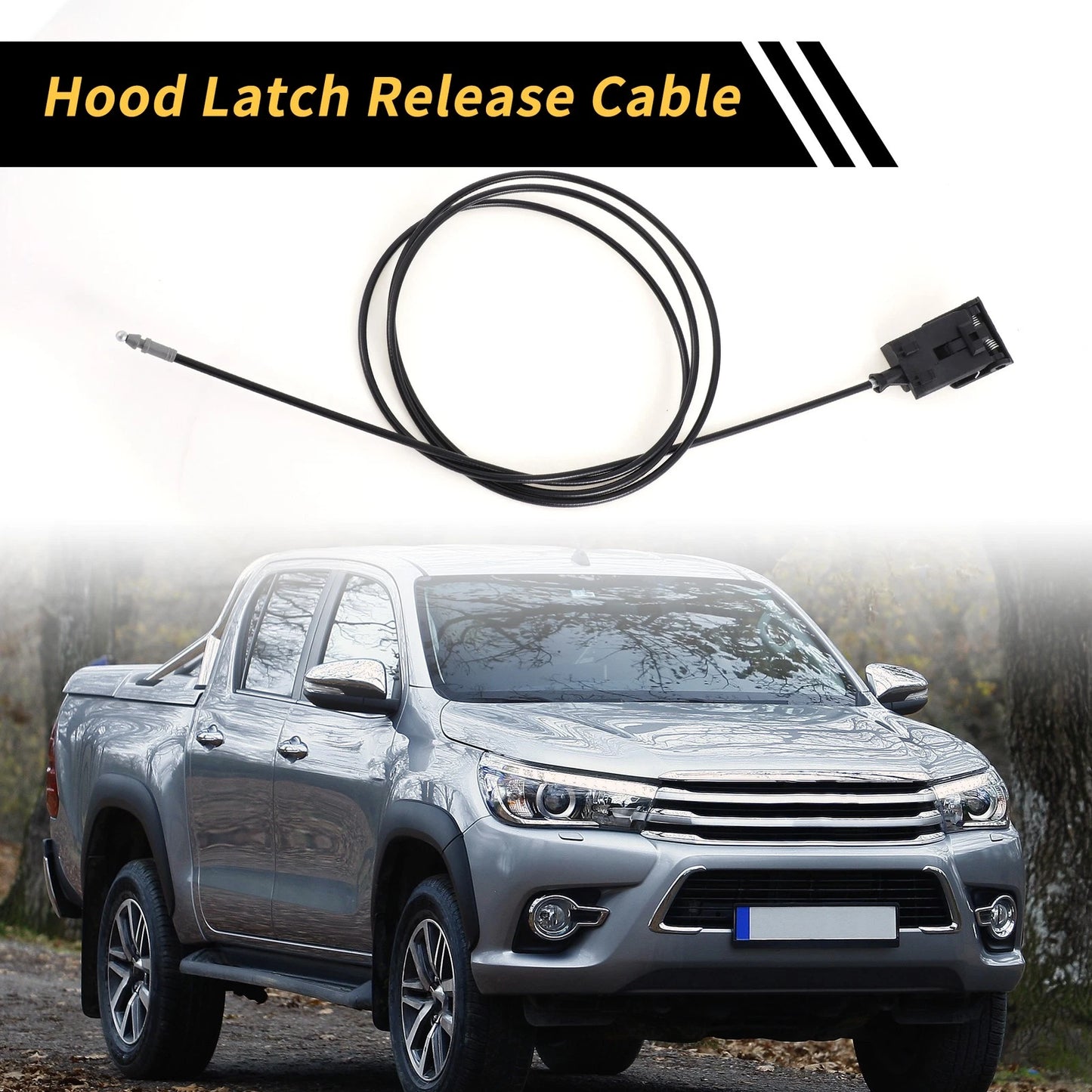 Hood Latch Release Cable for Toyota Tundra, Toyota Sequoia