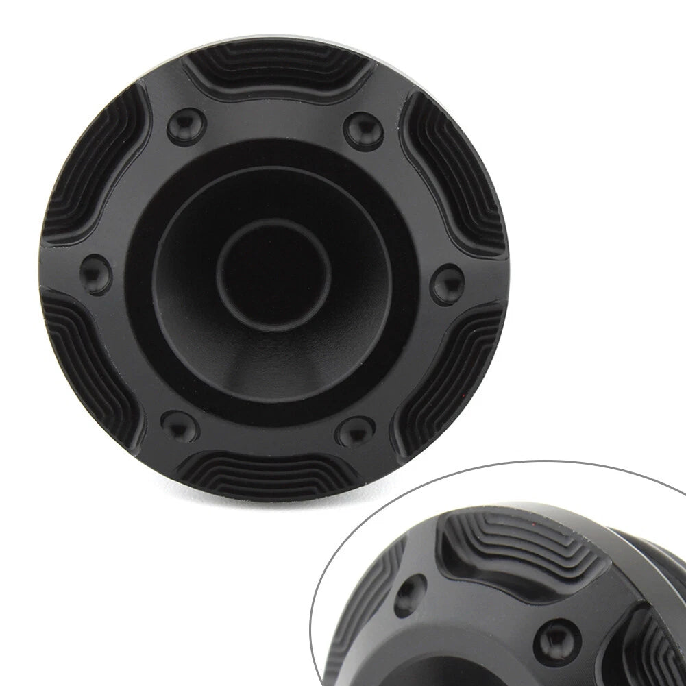 Black Frame Hole Cover Caps for Harley X350 Motorcycle