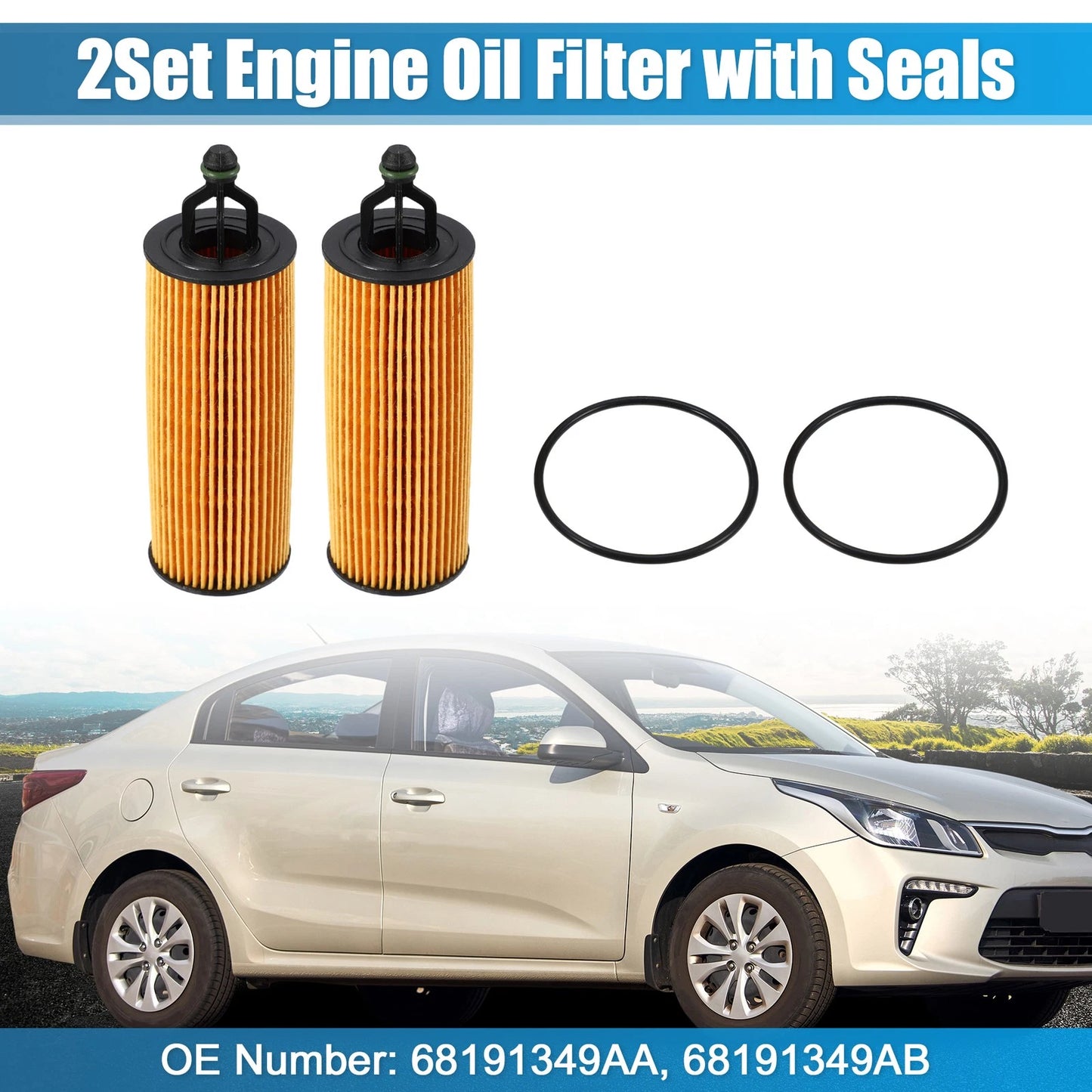 Engine Oil Filter for Dodge Ram 1500 Avenger
