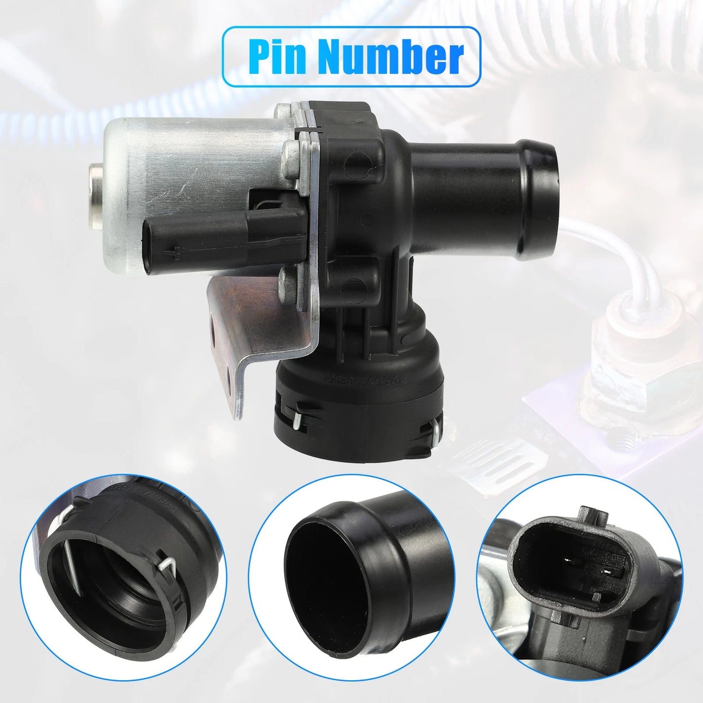 Car Engine Heater Control Valve Solenoid for Mercedes-Benz C250 (2012-2015)