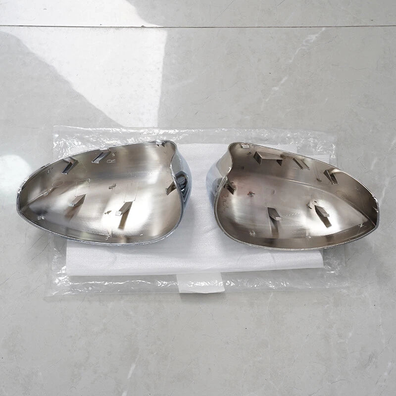 Rearview Mirror Cover Cap Shell Chrome for Fiat 500 (2007-2023)