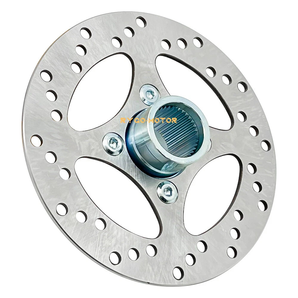 Rear Brake Rotor & Flange Hub for Yamaha Raptor 700 YFM700/700R (2006–2022)