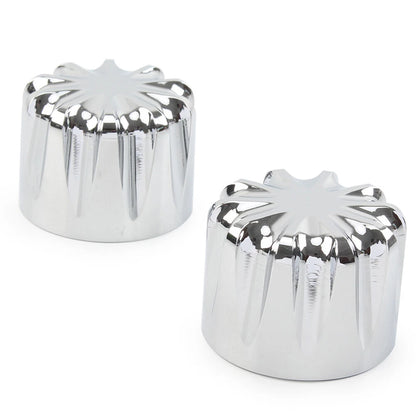 Chrome Front Axle Nut Cover for Harley Touring Softail Road King Dyna
