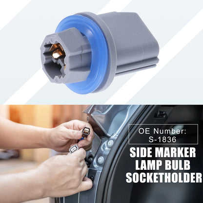 Side Marker Lamp Bulb Socket Holder for Ford F150 F250 F350 (2004-2008)