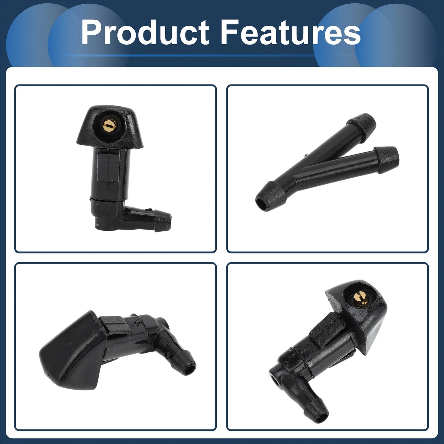 Windshield Washer Nozzle & Hose for Honda Civic (2006-2011)