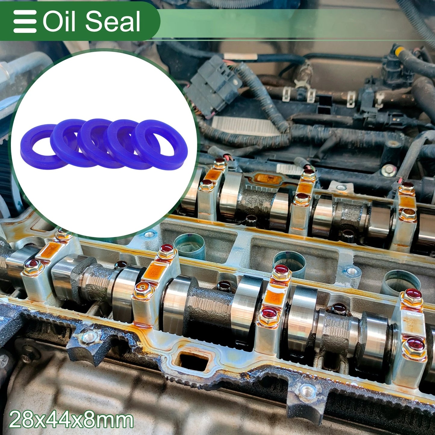 Oil Seal 28x44x8mm Seal Ring Rotary Shaft for Make Model
