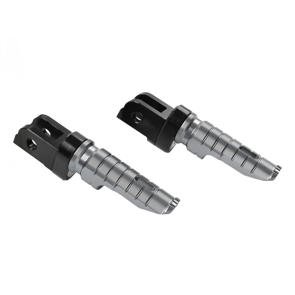 Grey Front Footrest Pegs for BMW R Nine T, F900R, F900XR (2020-2023)