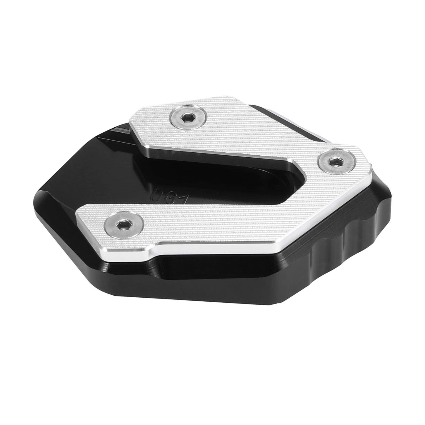 Kickstand Plate Side Stand Pad Black for Yamaha MT-07 XSR700 FZ-07 (2015–2023)