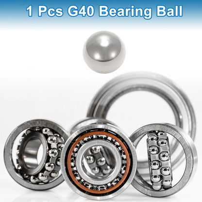 38.1mm Bearing Ball Steel G40 Precision Ball Silver Tone