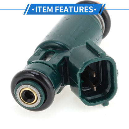 Fuel Injector 16600-8J010 for Nissan Altima 2.5 (2002-2006) 1 Pc Green