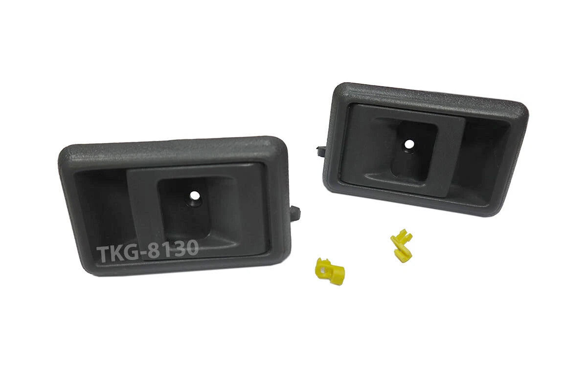 2 x Gray Interior Door Handles for Toyota Corolla 4Runner