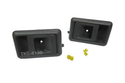 2 x Gray Interior Door Handles for Toyota Corolla 4Runner
