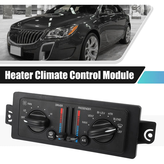 Car Climate Control Switch Panel / AC Dual Control Knob for Buick