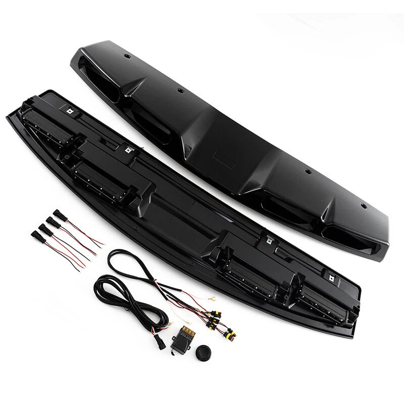 ROOF TOP LED LIGHT BAR GLOSS BLACK for LAND ROVER DEFENDER 90/110 (2020+)