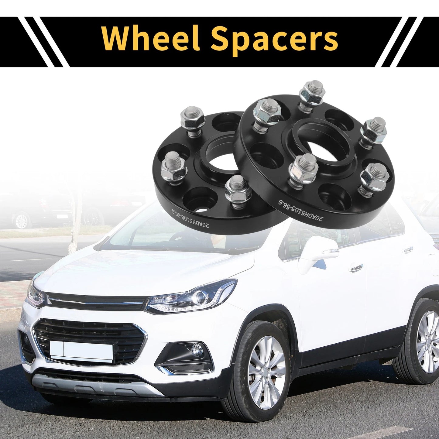 5x105mm Wheel Spacers 56.6mm M12x1.5 for Chevrolet Trax (2013-2020)